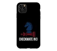 Carcasa para iPhone 11 Pro MAX Chess Checkmate In 3 Knight Defeats King