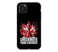Carcasa para iPhone 11 Pro MAX Chess Player Checkmate Your Excuses Motivational
