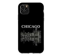 Carcasa para iPhone 11 Pro MAX Chicago Illinois Skyline City Reflection Urban