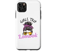 Carcasa para iPhone 11 Pro MAX Chicas a Juego Viaje Lombok moño desordenado