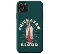 Carcasa para iPhone 11 Pro MAX Chickasaw Blood Man Sunburst Orgulloso Diadema Nativo Americano