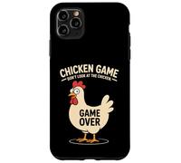 Carcasa para iPhone 11 Pro MAX Chicken Game Over Funny Chicken Humor