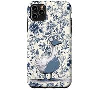 Carcasa para iPhone 11 Pro MAX Chinoiserie Floral Azul Supercute Wildflowers Nerd Goose