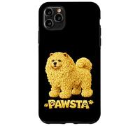 Carcasa para iPhone 11 Pro MAX Chow Chow Spaghetti Fideos Comida Italiana Cachorro Am