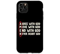 Carcasa para iPhone 11 Pro MAX Christian Tshirt for Kids Boys God Jesus Inspirational