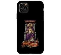 Carcasa para iPhone 11 Pro MAX Christus Vincit Católico Cristo Rey Sagrado Corazón