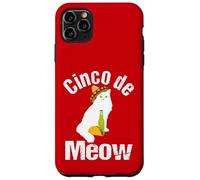 Carcasa para iPhone 11 Pro MAX Cinco de Meow - Fun Beer Taco Cat Cinco de Mayo