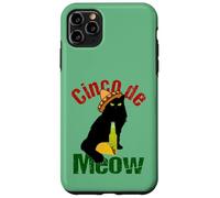 Carcasa para iPhone 11 Pro MAX Cinco de Meow - Fun Beer Taco Cat Cinco de Mayo