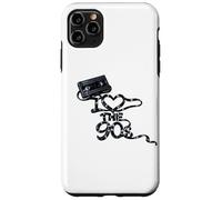 Carcasa para iPhone 11 Pro MAX Cinta Adhesiva Suelta con Texto «I Heart The 90s Movie Store Rent»