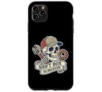 Carcasa para iPhone 11 Pro MAX Cirujano de Caja de Cambios Mecánico automotriz Cirujano de Engranajes de cráneo