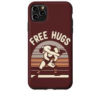 Carcasa para iPhone 11 Pro MAX Cita de Abrazos Gratis Maniobra de Lucha Libre Luchadores Divertidos