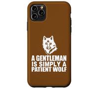 Carcasa para iPhone 11 Pro MAX Cita de Caballero Lobo Motivacional Inspirador