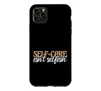 Carcasa para iPhone 11 Pro MAX Cita de Conciencia sobre la Salud Mental El autocuidado no es egoísta