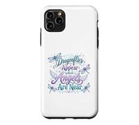 Carcasa para iPhone 11 Pro MAX Cita Espiritual del Recuerdo del ángel de la libélula