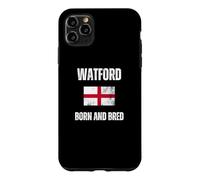 Carcasa para iPhone 11 Pro MAX Clásico Watford Born and Bred England Flag Hombres Mujeres Niños