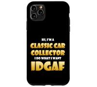 Carcasa para iPhone 11 Pro MAX Classic Car Collector Idgaf Costume For Rare Car Collections
