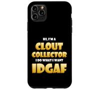 Carcasa para iPhone 11 Pro MAX Clout Collector Idgaf Dank Meme Costume For Respect Clout