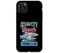 Carcasa para iPhone 11 Pro MAX Club de Pesca Ocean City Beach Shark Maryland