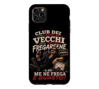 Carcasa para iPhone 11 Pro MAX Club dei Troppo Vecchi per Fregarsene Gracioso Italiano Actitud