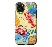 Carcasa para iPhone 11 Pro MAX Coastal Lighthouse Sailboat Ocean Sunset Scenic Artwork