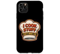 Carcasa para iPhone 11 Pro MAX Cocino Cosas, eso es lo Que Hago, Chef Vintage, Cocina Divertida