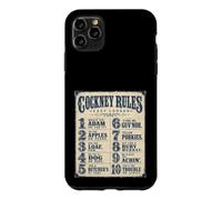 Carcasa para iPhone 11 Pro MAX Cockney Rules Londres Rhyming Slang