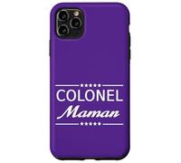 Carcasa para iPhone 11 Pro MAX Colonel Maman Femme Militaire Humour Mère Obéir Discipline
