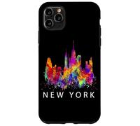 Carcasa para iPhone 11 Pro MAX Colorful New York City with Splash Colors, New York City