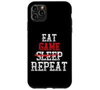 Carcasa para iPhone 11 Pro MAX Coma el Juego NO Sleep Equipo del Jugador de la repetición para los Videojuegos de Meme