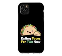 Carcasa para iPhone 11 Pro MAX Comer Tacos para Dos Ahora Mamá Embarazada Esperando Bebé