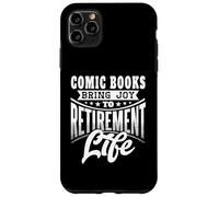 Carcasa para iPhone 11 Pro MAX Comic Collector Lector de novelas gráficas Divertida Cita de jubilación