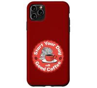 Carcasa para iPhone 11 Pro MAX Comienza tu día con un Buen café: una Taza de café