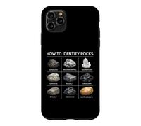Carcasa para iPhone 11 Pro MAX Cómo identificar Rocas Geología Amante Mineral Hunting Science