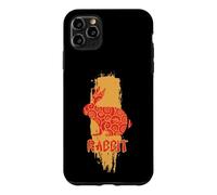 Carcasa para iPhone 11 Pro MAX Conejo Elemento Animal Signo mentón. Horóscopo