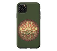 Carcasa para iPhone 11 Pro MAX Confía en Dios, fe Cristiana, Floral, Amanecer, Retro, Bohemio