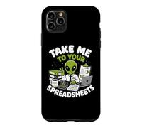 Carcasa para iPhone 11 Pro MAX Contabilidad Hojas de cálculo Contable Oficina de Finanzas Extranjeras