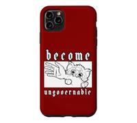 Carcasa para iPhone 11 Pro MAX Conviértete en una Clase ingobernable de Resistencia de Brazo mordedor de Gato