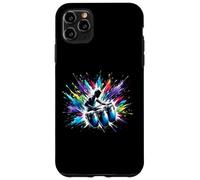 Carcasa para iPhone 11 Pro MAX Cool Conga Player Congas Arte Música Instrumento Músico