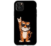 Carcasa para iPhone 11 Pro MAX Cool Tiger Rock On Funny Animal Lover Graphic Gafas de Sol