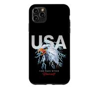 Carcasa para iPhone 11 Pro MAX Cool USA Eagle with Wild Quotes Illustration Graphic Designs