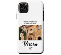 Carcasa para iPhone 11 Pro MAX Cool Verona Italy The Romeo & Juliet Illustration Graphic