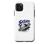 Carcasa para iPhone 11 Pro MAX Coordenadas espaciales mundiales anilladas Saturn Planet