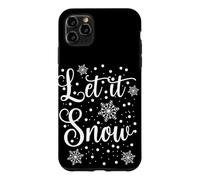 Carcasa para iPhone 11 Pro MAX Copo De Nieve Grafico Copos De Nieve Let It Snow Design