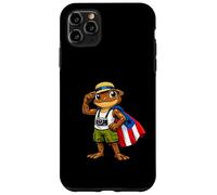 Carcasa para iPhone 11 Pro MAX Coqui Frog Puerto Rico Puerto Rican Flag Taino Boricua