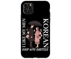 Carcasa para iPhone 11 Pro MAX Coreano Mis Hombres 1080p con Subtítulos K-Drama Fan Drama Coreano