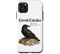 Carcasa para iPhone 11 Pro MAX Córvid Calculus Cuervo Cosas Brillantes Infinity Matemáticas Juego de Palabras