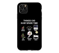 Carcasa para iPhone 11 Pro MAX Cosa Que Hago en mi Tiempo Libre: Entusiasta de Las criptomonedas, Amante de Las criptomonedas