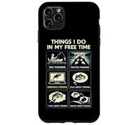 Carcasa para iPhone 11 Pro MAX Cosas Divertidas Que Hago en mi Tiempo Libre de Pesca