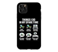 Carcasa para iPhone 11 Pro MAX Cosas Divertidas Que Hago en mi Tiempo Libre Tractores Agricultura agrícola