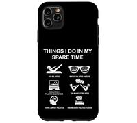 Carcasa para iPhone 11 Pro MAX Cosas Que Hago en mi Entrenamiento de Tiempo Libre para Amantes del Pilates